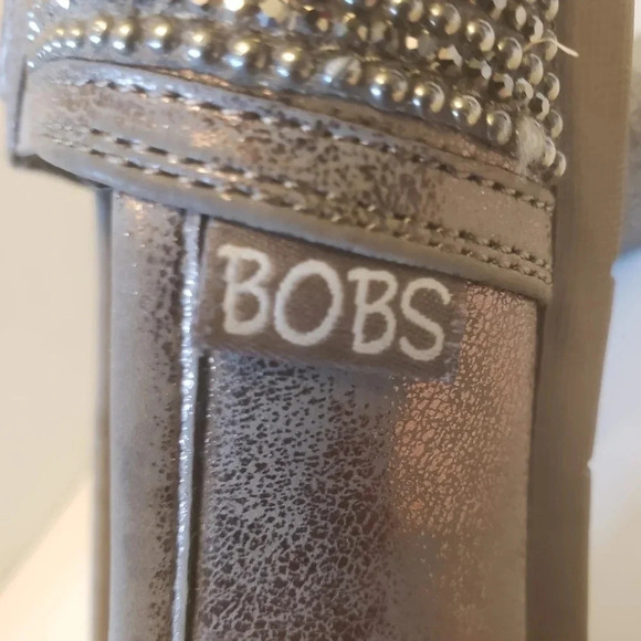Bobs Sketchers Size 7 Womans Sparkly  Slip-On Loafers. - Picture 7 of 9